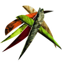 BESTSELLER!!! Pennino naturale SPHERE Speed Feather - diverse lunghezze, colori e forme