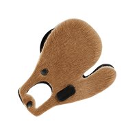 BEARPAW Patella con pelo di vitello e separatore di dita