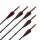 !!TIPP!! TropoSPHERE Fiberglaspfeil mit Standardbefiederung - 24 Zoll