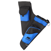 elTORO faretra laterale SPORT DELUXE 1 con 2 tasche e 3 tubi