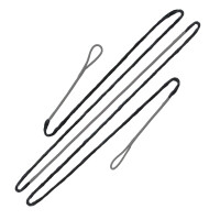 Sehne | DACRON - Bogenlänge: 64 Zoll | Sehnenlänge: 60 Zoll | 16 Stränge - für Lang- und Recurvebögen