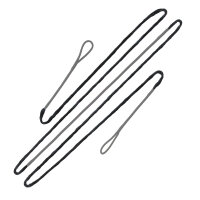 [STANDARD] Corda | DACRON - Lunghezza dell'arco: 66 pollici | Lunghezza della corda: 62 pollici | 12 Fili - per archi lunghi e ricurvi