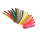 TRUEFLIGHT Piuma della natura MINI-Barred - rigato - avvolgimento a destra