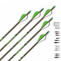 Freccia completa | GOLD TIP Hunter XT Nero - Carbonio