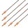 Dardo balestra | VICTORY ARCHERY VooDoo Bolt - Carbonio | 24 pollici | Cocca a mezza luna