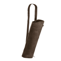 elTORO Back Quiver tradizionale in pelle scamosciata -...