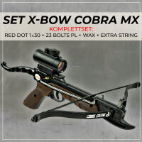 [SPECIAL] SET X-BOW COBRA MX in confezione Red Dot - 80...
