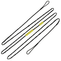 BSW Protector - Fingerschutz inkl. Dacron Sehne | Bogenlänge: 70 Zoll | gelb