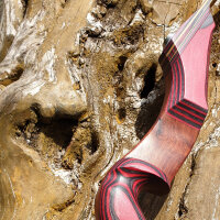 JACKALOPE - Red Beryl - 62 Zoll - Refined Recurvebogen Take Down - 20-50 lbs