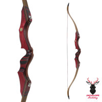 JACKALOPE - Red Beryl - 62 Zoll - Refined Recurvebogen Take Down - 20-50 lbs