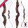 JACKALOPE - Red Beryl - 62 Zoll - Refined Recurvebogen Take Down - 20-50 lbs