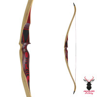 JACKALOPE - Red Beryl - 64 Zoll - One Piece Recurvebogen - 25-50 lbs