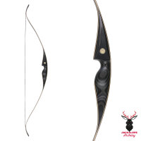 JACKALOPE - Obsidian - 62 pollici - Arco ricurvi One Piece - 20-50 lbs