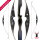 JACKALOPE - Obsidian - 62 pollici - Arco ricurvi One Piece - 20-50 lbs