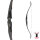 JACKALOPE - Obsidian - 62 pollici - Arco ricurvi One Piece - 20-50 lbs