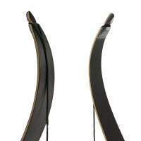 JACKALOPE - Obsidian - 62 pollici - Arco ricurvo classico Take Down - 20-50 lbs