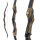 JACKALOPE - Obsidian - 62 pollici - Arco ricurvo classico Take Down - 20-50 lbs
