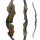 JACKALOPE - Obsidian - 62 pollici - Arco ricurvo classico Take Down - 20-50 lbs