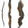 JACKALOPE - Obsidian - 62 pollici - Arco ricurvo classico Take Down - 20-50 lbs