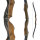 JACKALOPE - Obsidian - 62 pollici - Arco ricurvo classico Take Down - 20-50 lbs