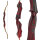 JACKALOPE - Red Beryl - 64 pollici - Arco ricurvo classico Take Down - 25-50 lbs