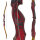 JACKALOPE - Red Beryl - 64 pollici - Arco ricurvo classico Take Down - 25-50 lbs