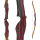 JACKALOPE - Red Beryl - 64 pollici - Arco ricurvo classico Take Down - 25-50 lbs