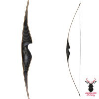 JACKALOPE - Obsidian - 68 pollici - Arco lungo - 25-50 lbs