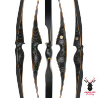 JACKALOPE - Obsidian - 68 pollici - Arco lungo - 25-50 lbs