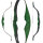JACKALOPE Malachite Kid - 30 pollici - 10-15 lbs - Arco ricurvo