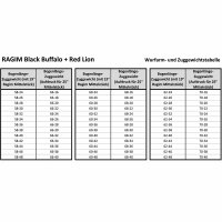 RAGIM Black Buffalo - ILF - Trasparente - 58-62 pollici - 20-60 lbs