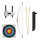 EK ARCHERY Crusader - 10, 12 o 15 lbs - varie lunghezze - longbow