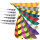 [SPHERE Barred - Piuma naturale - A strisce - Varie forme e lunghezze