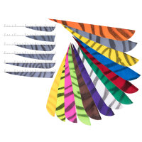 [SPHERE Zebra - Piuma naturale - A strisce - Varie forme...