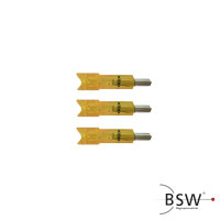 GOLD TIP Laser II+III / Swift+Ballistic | Lumenock Moon - Confezione da 3 pz.