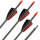 36-40 lbs | Freccia di carbonio | ExoSPHERE Prime - con piume naturali | Spine 500 | 32 pollici