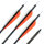 31-35 lbs | Carbonpfeil | GOLD TIP Warrior - mit Naturfedern | Spine 600 | 30 Zoll