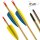 41-45 lbs | Freccia di legno | HARDWOOD - 11/32 - con piume naturali | Spine 60/70 lbs | 32 pollici
