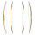 DRAKE Huntsman - 70 pollici - 26-60 lbs - Arco ibrido