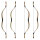 DRAKE Hussar - 58 pollici - 26-60 lbs - Archi da Cavallo ungherese