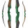 JACKALOPE - Malachite - 60 pollici - 30-60 lbs - Arco ricurvo o ibrido da abbattere
