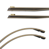 Flettenti | JACKALOPE - Malachite/pietra di luna - 30-60 lbs - Recurve da abbattimento