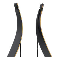 ANTUR Nesta Nero - 60 pollici - 15-55 lbs - Arco ricurvo