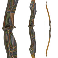 JACKALOPE - Tourmaline - 64 Zoll - Classic Recurvebogen Take Down - 25-50 lbs