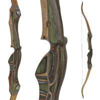 JACKALOPE - Tourmaline - 64 Zoll - Classic Recurvebogen Take Down - 25-50 lbs