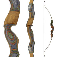 JACKALOPE - Tourmaline - 62 pollici - Arco ricurvo raffinato - 20-50 lbs