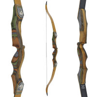 JACKALOPE - Tourmaline - 62 pollici - Arco ricurvo raffinato - 20-50 lbs