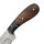 elTORO Corno di noce - Damasco - Coltello da caccia - 9,5cm - fodero in pelle incluso