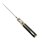 elTORO Corno di bufalo - Damasco - Coltello da caccia - 10cm - fodero in pelle incluso