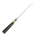 elTORO Corno dottone - Damasco - Coltello da caccia - 14 cm - fodero in pelle incluso